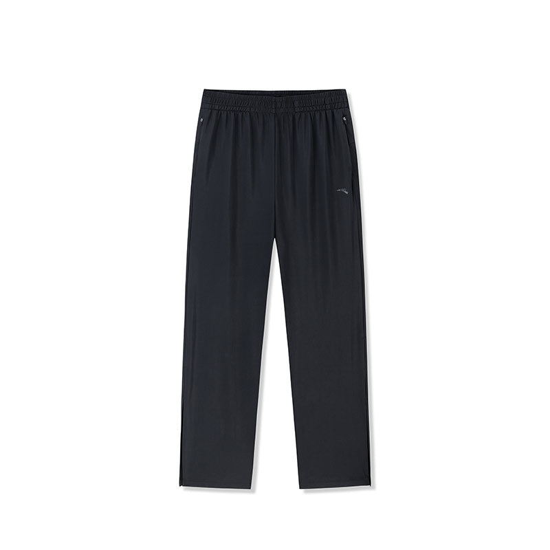 Casual Black Polyester Track pants For Gyming ,for athletics,etc